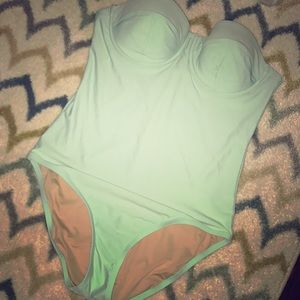 JCrew underwire one piece